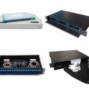 FTTH 19 Inch Slide Rail Rack Mount Drawer 8 12 24 48 96 144 Port Distribution Box Fiber Optic Patch Panel