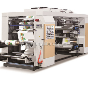 YT-41000 Multicolor Plastic Bags Roll Film 4 Colors Flexo Printing Machine