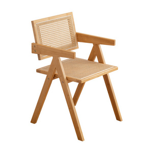 New Design Popular Bamboo Dining Chairs Living Room  Wicker Chair Bamboo+Rattan Leisure Chair