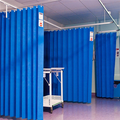 Curtain Nowoven Fabric Anti Bacterial Fireproof Nonwoven Hospital Disposable Curtain