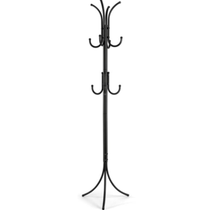 Coat Rack Freestanding Hat Hanger Holder 11 Hooks for Jacket Umbrella Tree Stand