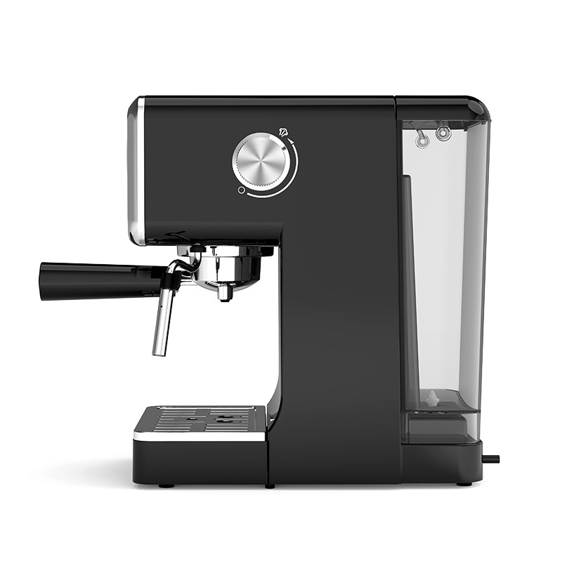 2024 New Design Semi-Automatic Ground Coffee Machine Espresso Maker Machine With Milk Frother