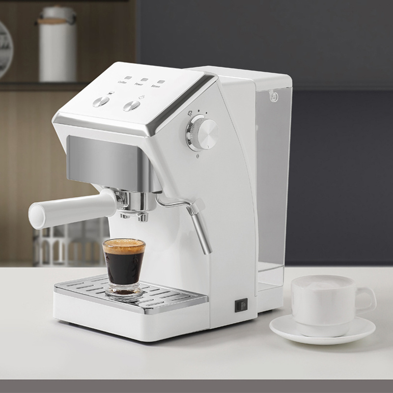 Espresso Machine Electric Italian Semi-auto Coffee Machine With Milk Frother