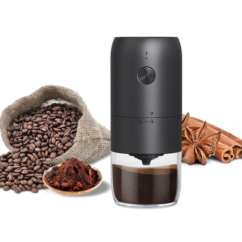 Portable Small Kitchen Appliances Coffee Grinder Machine Usb Charging Electric Coffee Grinder