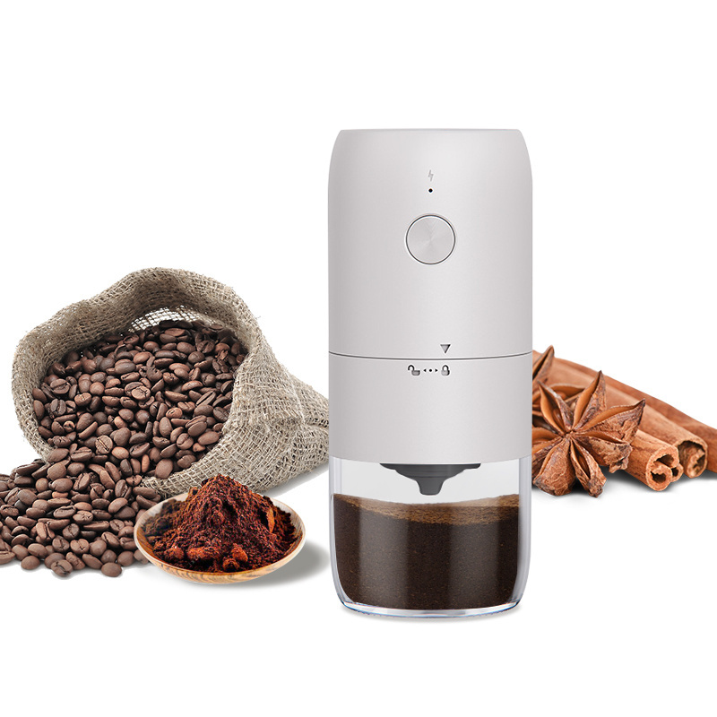 Portable Small Kitchen Appliances Coffee Grinder Machine Usb Charging Electric Coffee Grinder