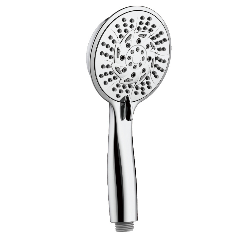 bathroom chromed abs plastic hand shower head    10 function  high pressure spa shower head