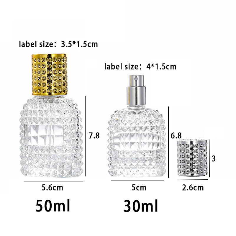 woman body pineapple shape glass spray perfume bottle with gift box packaging 1.5cl 5cl 10cl