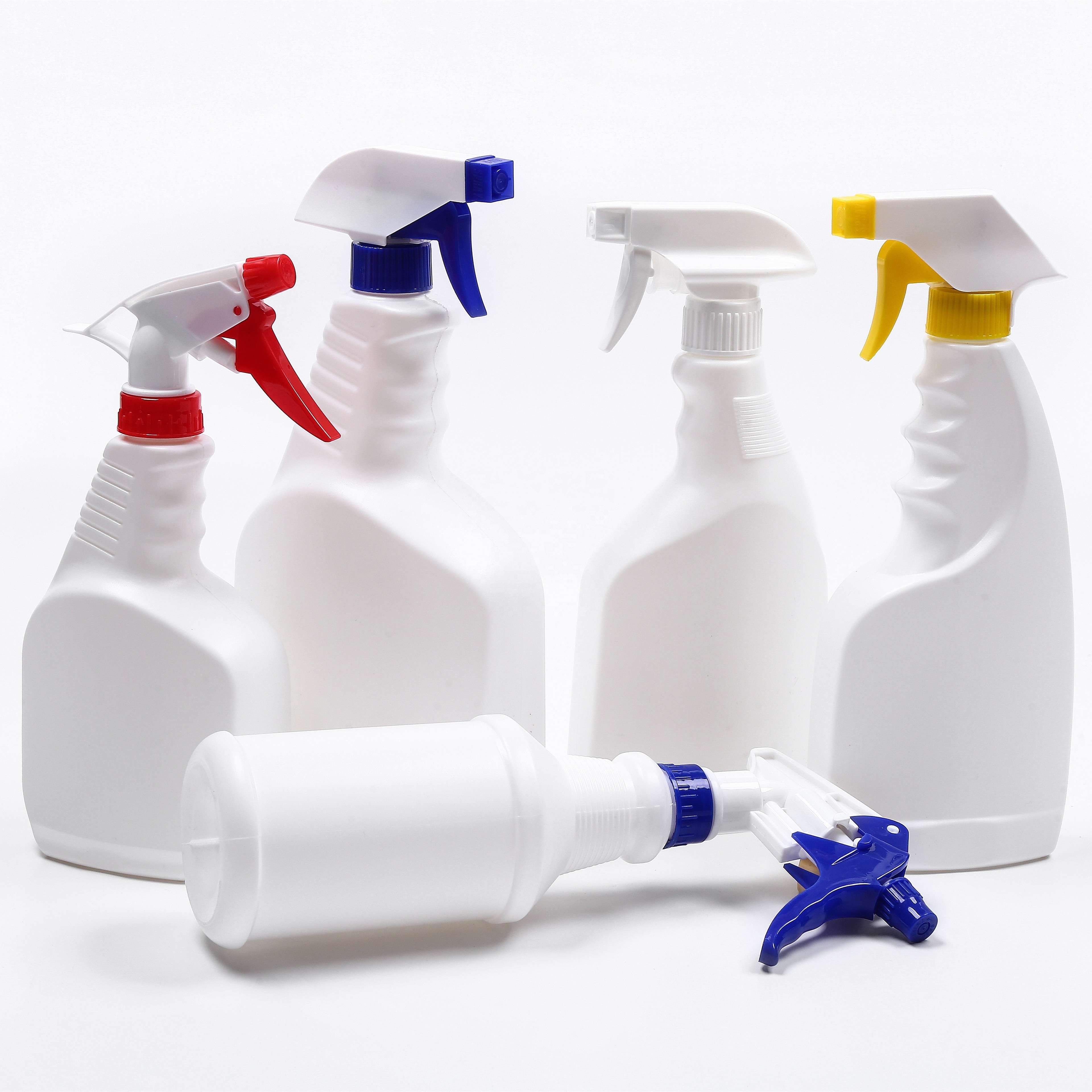 500ml 600ml 650ml 1000ml HDPE Plastic Hand Car Foam Trigger Spray Bottle