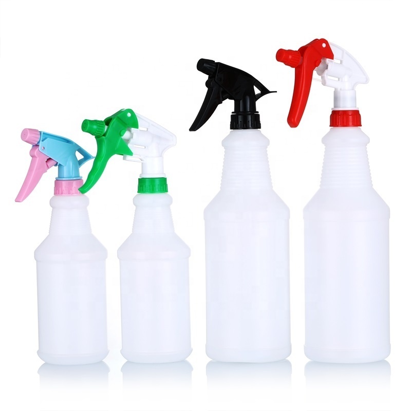 500ml 600ml 650ml 1000ml HDPE Plastic Hand Car Foam Trigger Spray Bottle