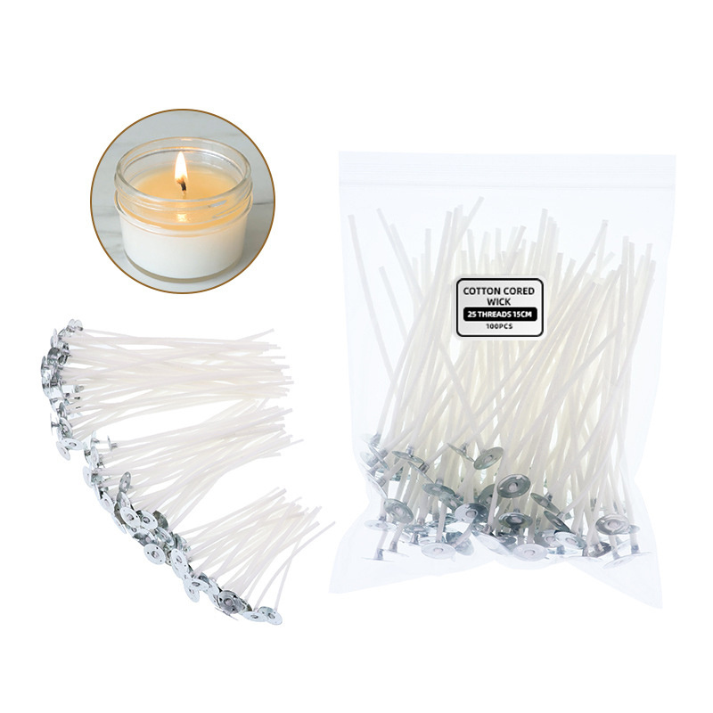 Wholesale Eco 100% Pure Cotton Upright Wicks For Candle Manufacturer