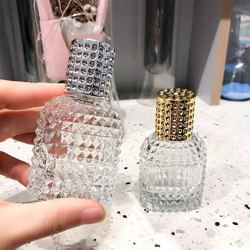 woman body pineapple shape glass spray perfume bottle with gift box packaging 1.5cl 5cl 10cl