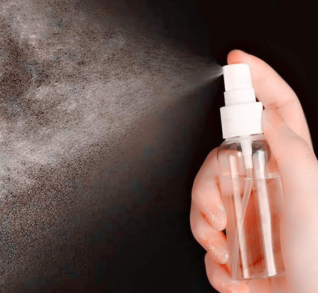 30ml/1oz Small Size Spray Bottles Transparent Empty Fine Mist Plastic Mini Travel Bottle for Perfume and Liquids