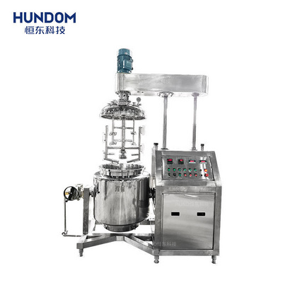 HENGDON 50L-1000L Customized Stainless Steel Cosmetics Mixer Machine Shampoo Cream Lotion Homogenizer Mixing Tank With Lifting