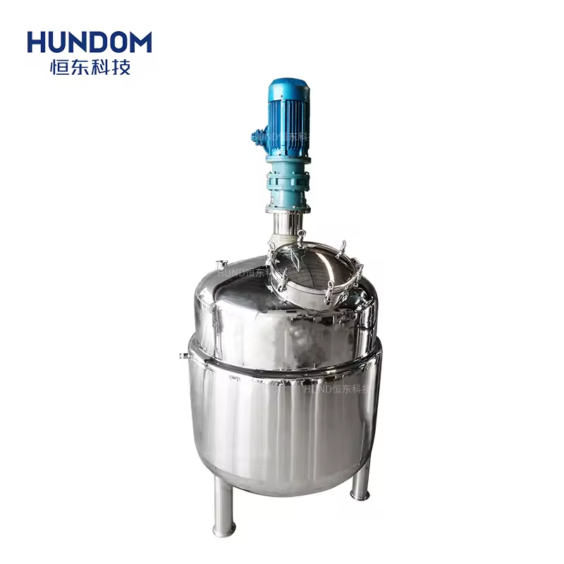 Bleach Milk Toothpaste 300L Detergent Mixing Machine Liquid Soap Making Machine Shampoo Chemical Mixing Equipment