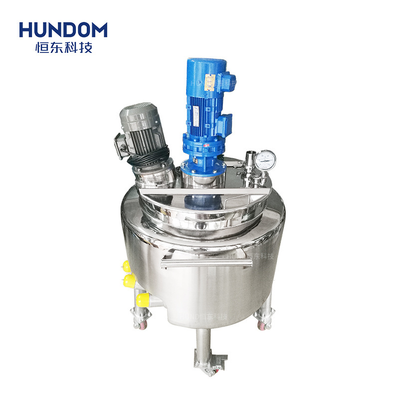 304/316 Sanitary Guar gum Xanthan gum condensed milk ice cream blending machine homogenizer emulsifier snail slime machine