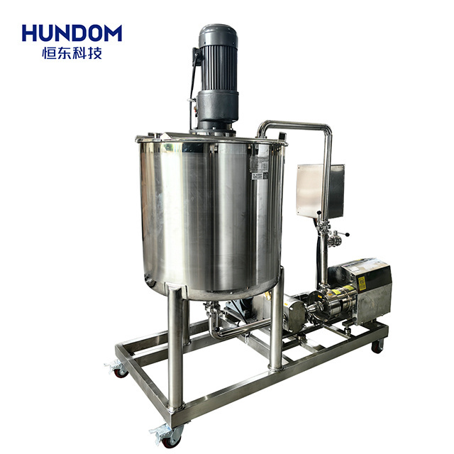 500L high viscous mayonnaise cheese making machine cheese homogeneous Stainless Steel mixing tank