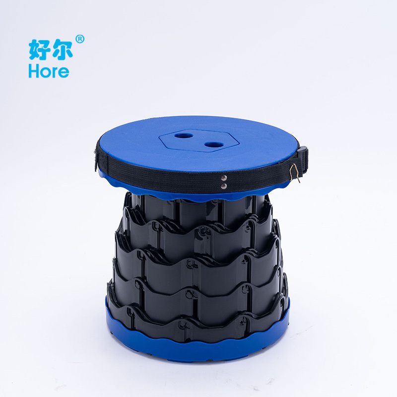 Upgraded portable telescopic stool with load adult adjustable plastic stool