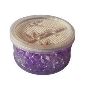 Home Room Crystal Gel Led Beads Air Freshener