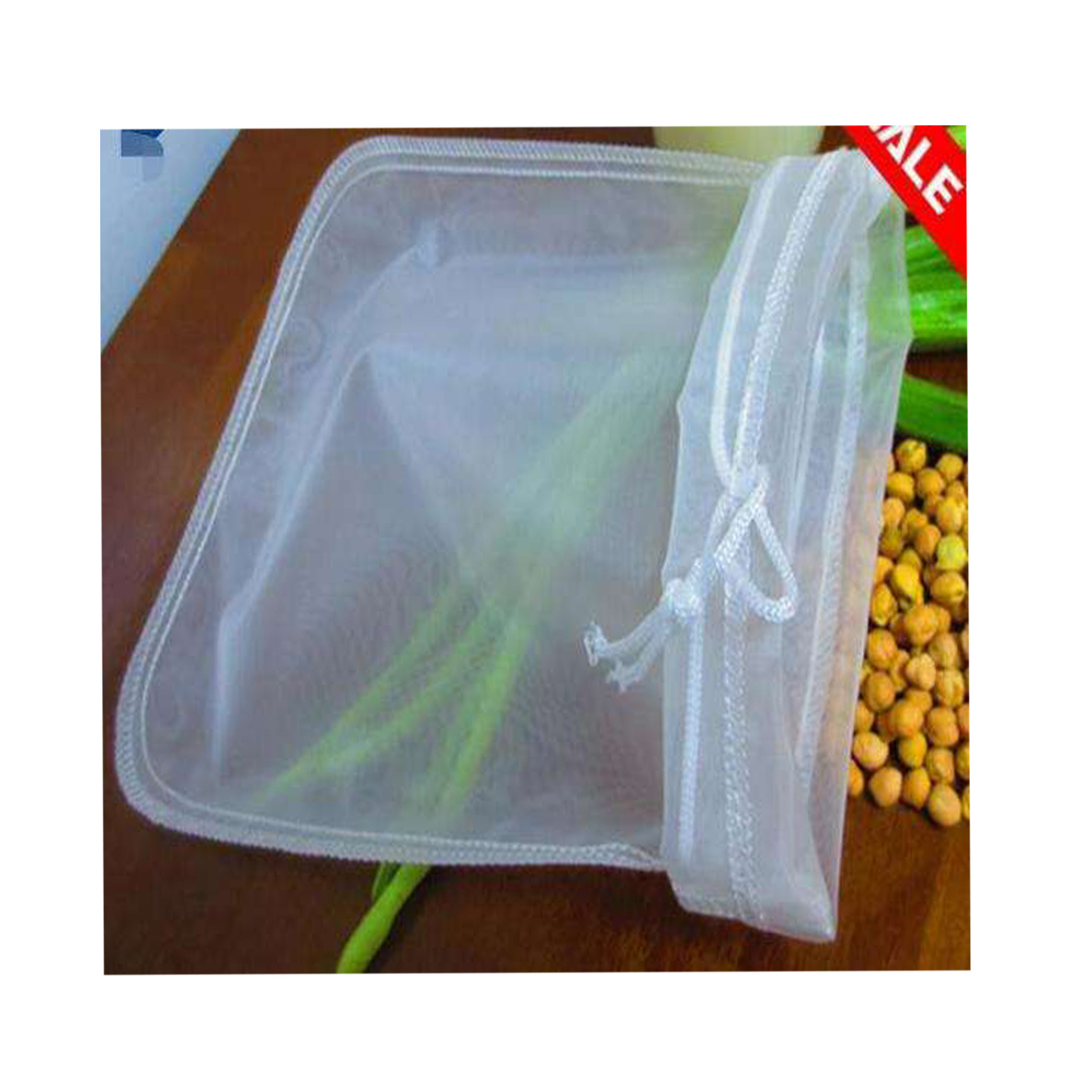 Hot sales  New BPA free net strain herb liquid filter bag for wine