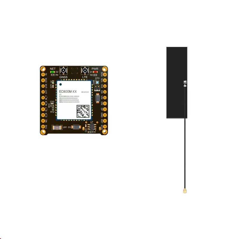 EC800M Development Board Core Board IoT 4G All Network Communication Module DTU Transmission CAT1 Communication Module