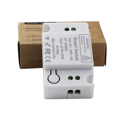 433 RF wireless receiver remote control switch smart home modification remote control free  Wiring switch