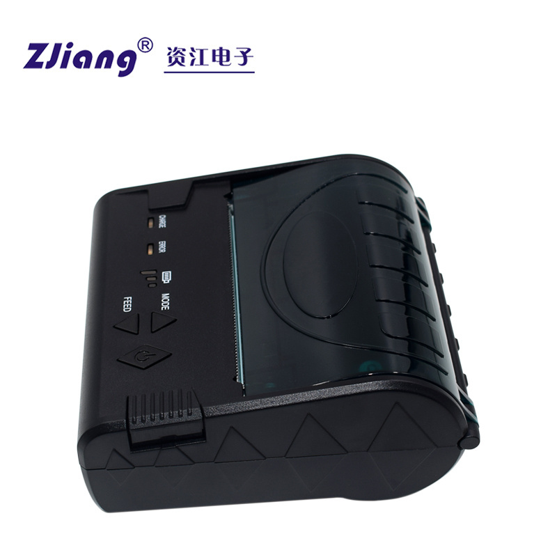 ZJiang new model 3inch mobile thermal printer 80mm blue tooth with pos 80 printer thermal driver ZJ-8003