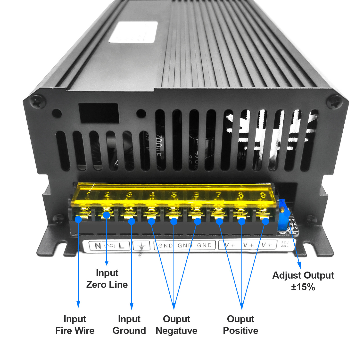 1500W 48v 31A ac/dc switching power supply 48VDC For LED Driver Industrial Power Transformer CCTV LCD CNC