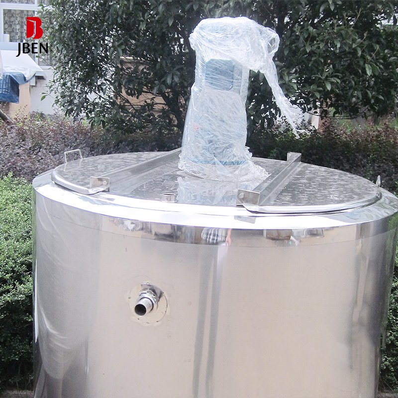 Wholesale Power Stainless Steel Mixing Melting Milk Cooling Tank