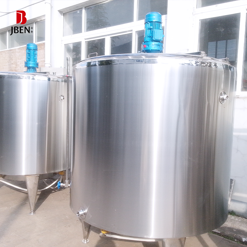 Wholesale Power Stainless Steel Mixing Melting Milk Cooling Tank