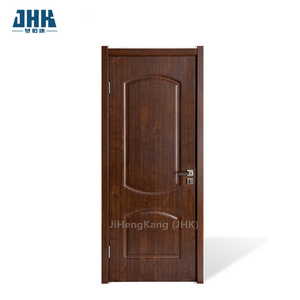 JHK-P10 two panel wooden swing door PVC Sliding Door Track modern interior doors Good quality