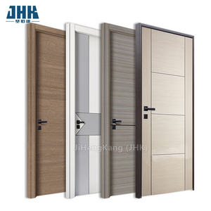 Melamine Door Factory of high-quality mixed color waterproof melamine interior bedroom bathroom door for wholesale