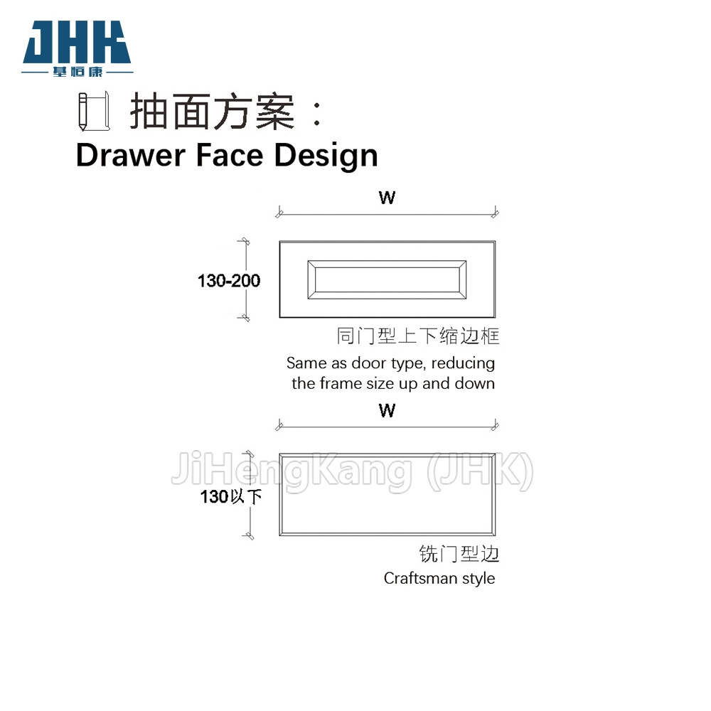 JHK-CD008 PVC Filming Finished sliding cabinet door lock shoe cabinet with sliding door