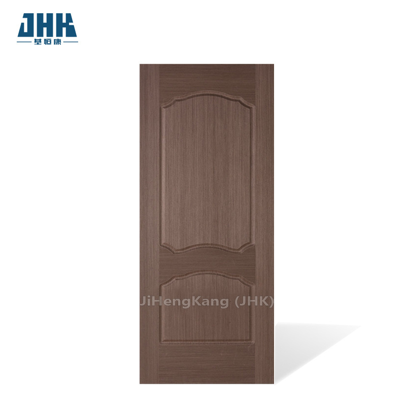 JHK-009-1 EV-black oak texture doors for houses Wood grain door panel Wooden veneer door skin  Good quality for hotel