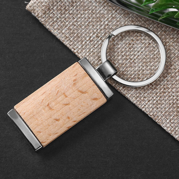 Custom wooden laser logo engraving wood keychain,wood key chain,wooden keyring