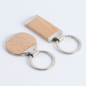 Custom wooden laser logo engraving wood keychain,wood key chain,wooden keyring