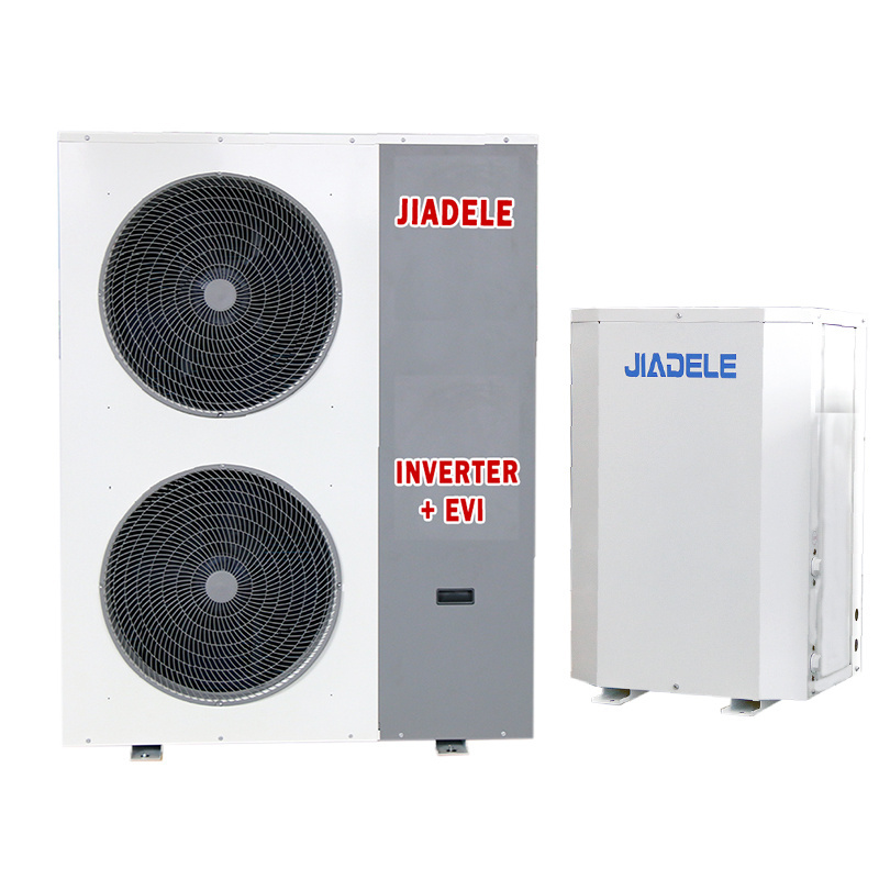 JIADELE Hot Sale Heat Pump Water Heater Split Type Cooling Floor and Water Heating in One DC inverter APP Intelligent Control