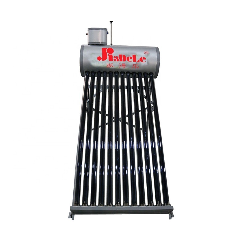 Jiadele portable solar hot water systems heating small water tank no-pressurized solar water heater