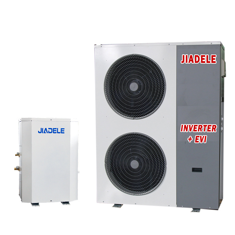 JIADELE Hot Sale Heat Pump Water Heater Split Type Cooling Floor and Water Heating in One DC inverter APP Intelligent Control