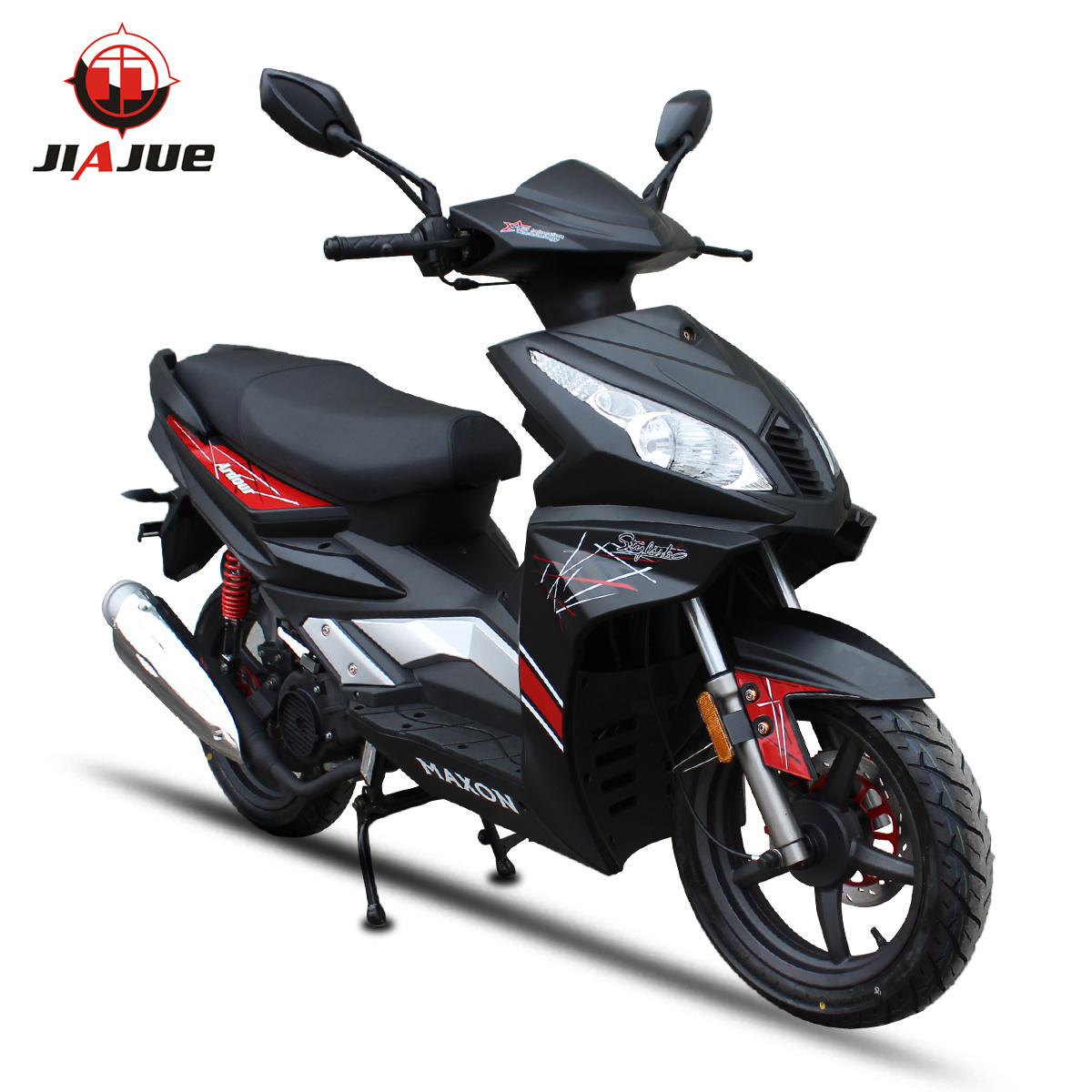 Sport style disk brake max speed 95 km/h gas scooter 150cc 125cc