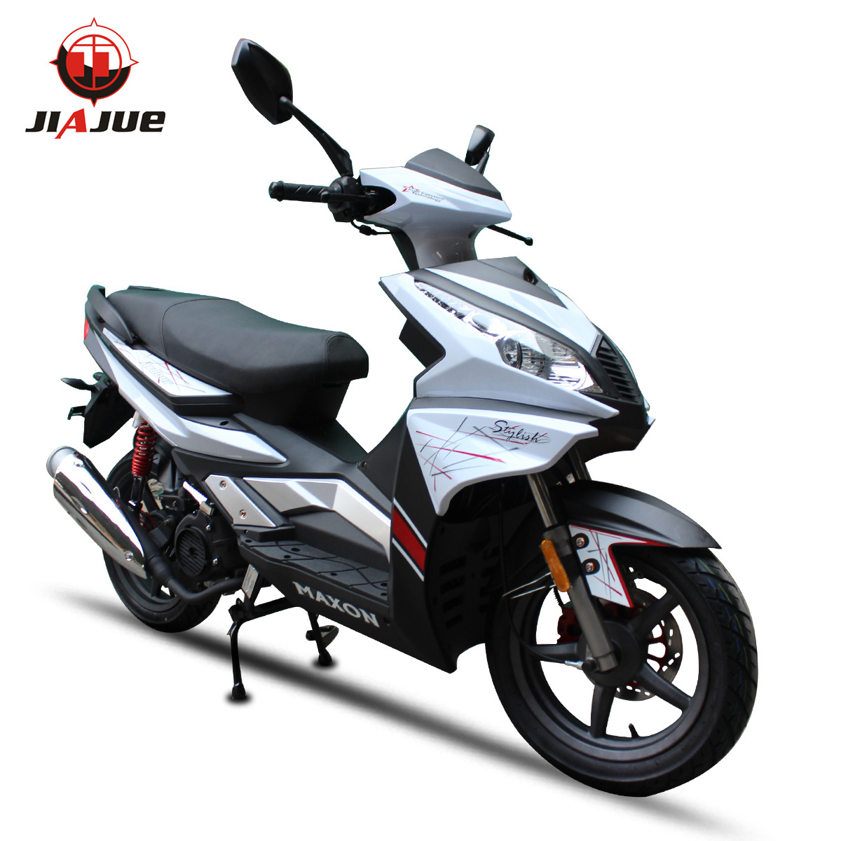 Sport style disk brake max speed 95 km/h gas scooter 150cc 125cc