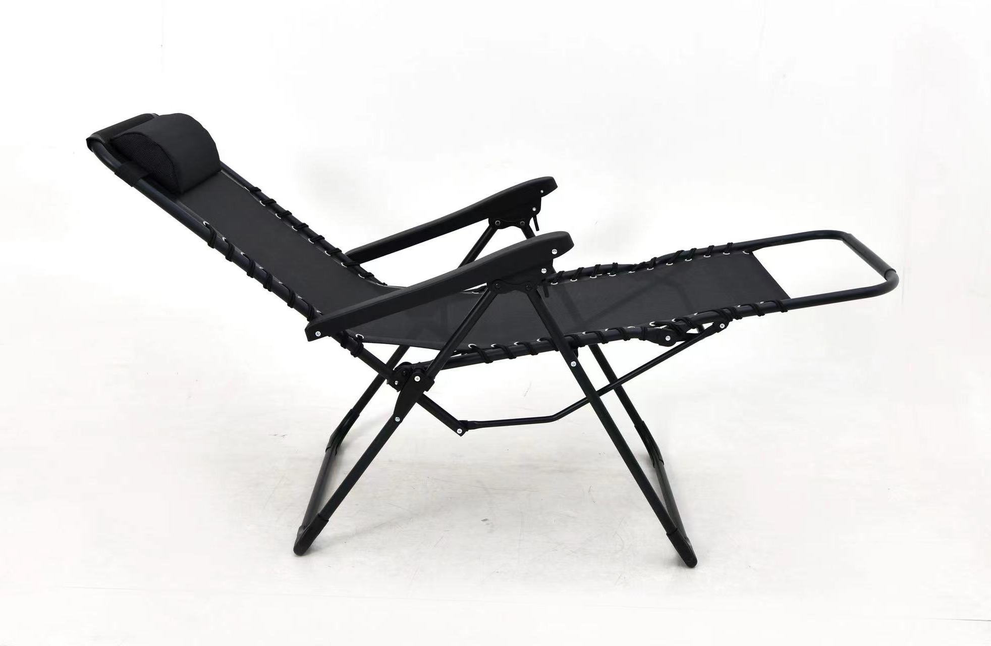 Outdoor Zero Gravity Lounge Chair Patio Wicker Rattan Recliner Chairs Beach Pool Lawn Camping Indoor Office Deck Lou