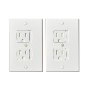 Universal Self-closing Electrical Outlet Covers ,extra Safe Retardant Child Safety Guards Socket Plugs Protector Safety for Kids