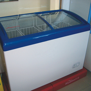 High Quality Best Price Double Sliding Door Ice cream Chest Freezer