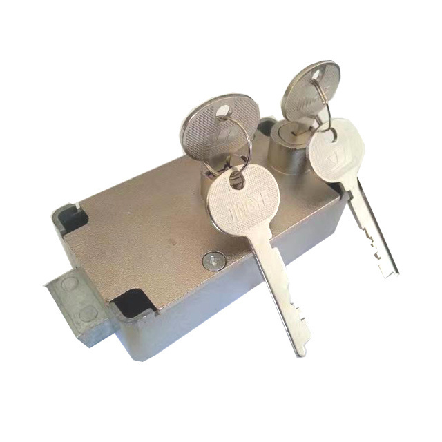 Dual Key lock Metal Steel Safe Deposit Box Lock Certified Security Lock With Client Key and Guard Key