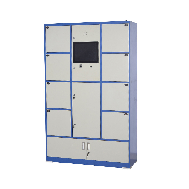 JINGYE Fingerprint Delivery Intelligent Gym Outdoor Parcel Locker System Digital Electronic Steel Smart Metal Storage Lockers