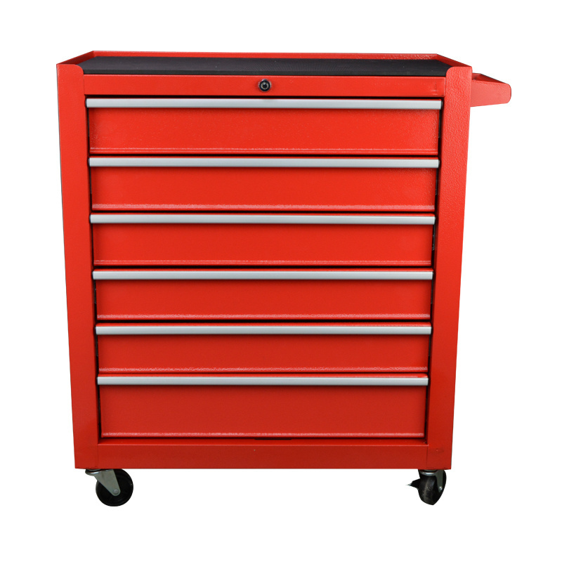 Promotion 15 Drawers Garage Storage Tool Cabinet With Mechanic Trolley On Wheels