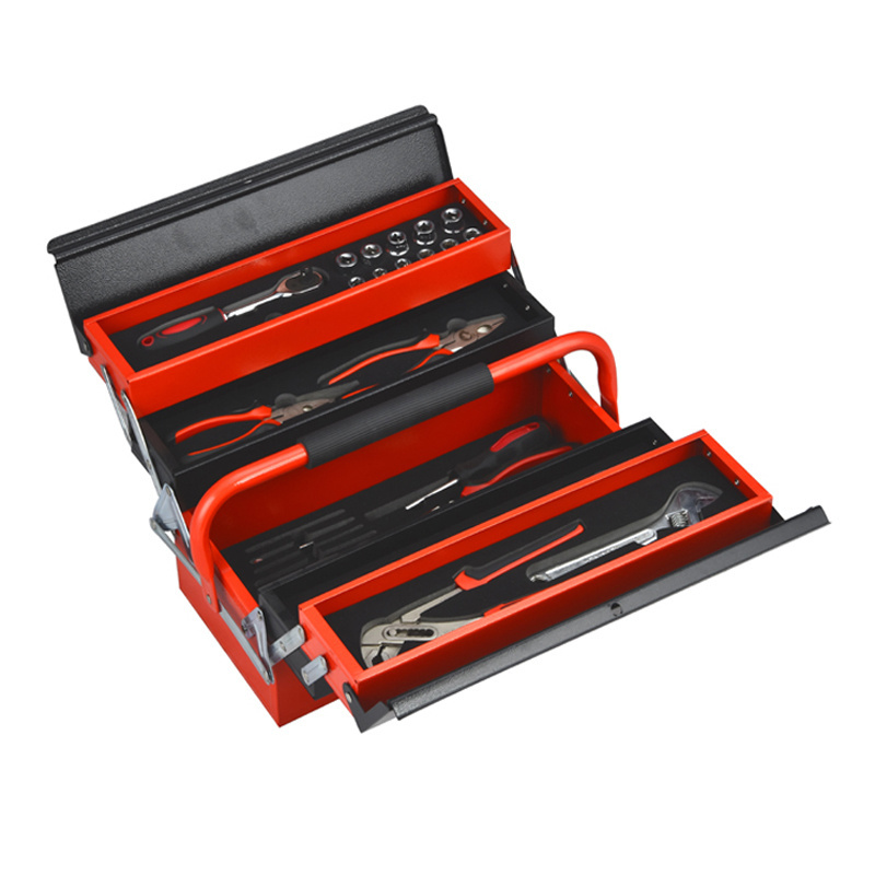 High Quality Craftsman Portable Mechanic Metal Tools box for Easy to carry and reasonable storage space