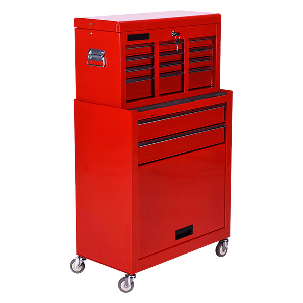 Hot-design BSCI professional combination tool box, powder coating tool box cabinet chest