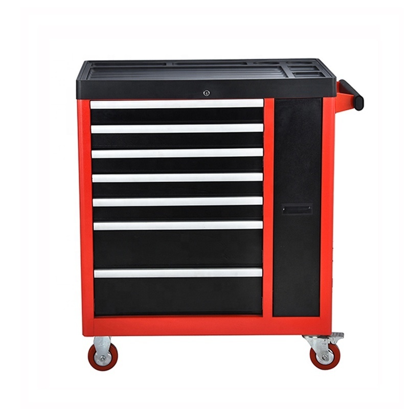 Heavy Duty 7 Drawers Storage Garage Steel Tool Cabinet For Workshop