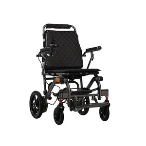 J&J Mobility small  Ultra light  stand up electric wheelchair  Aluminum mobile foldable power wheelchair